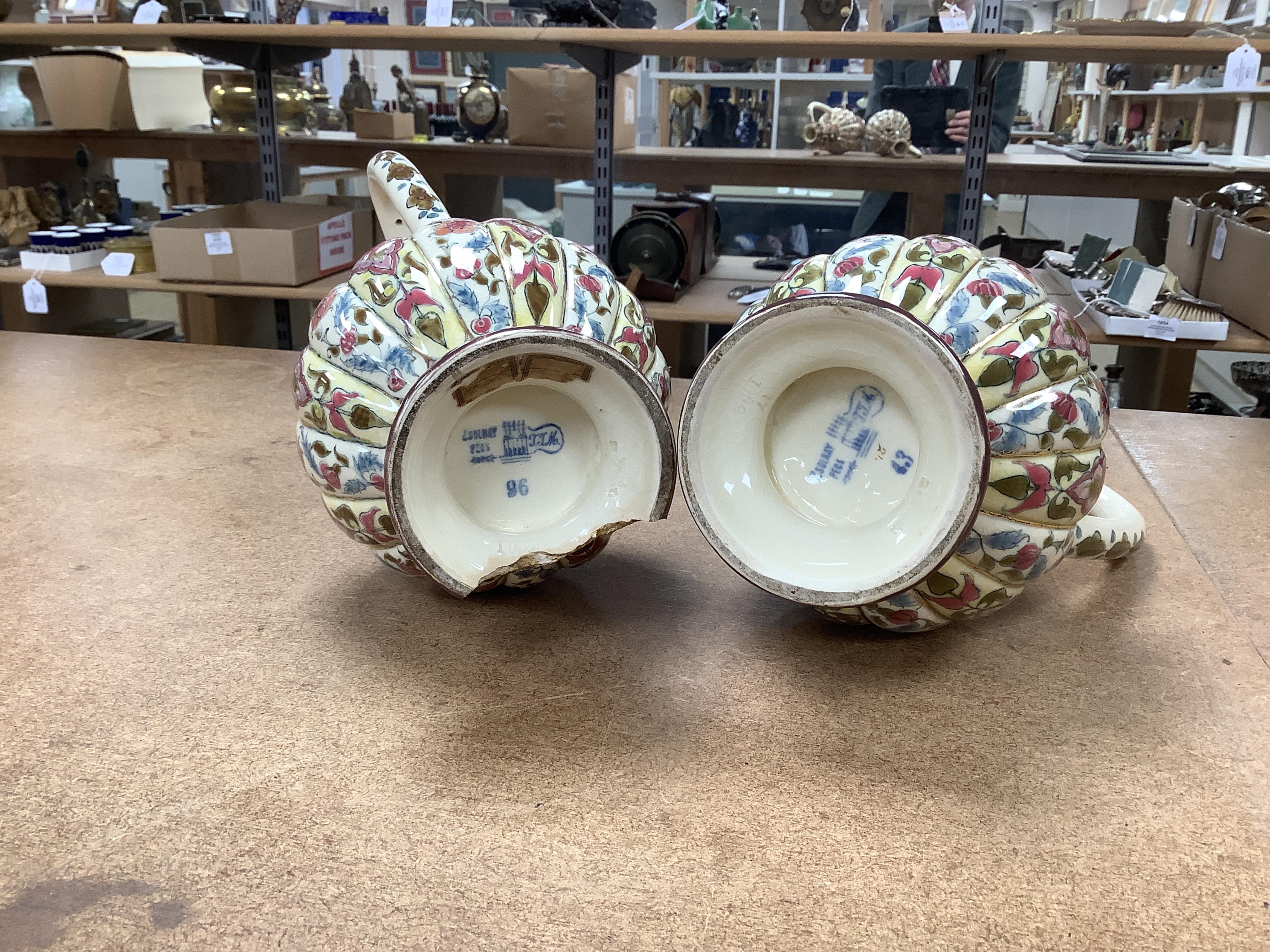 A quantity of mixed ceramics and glass to include Staffordshire, Zsolnay, Spode etc. Condition - poor